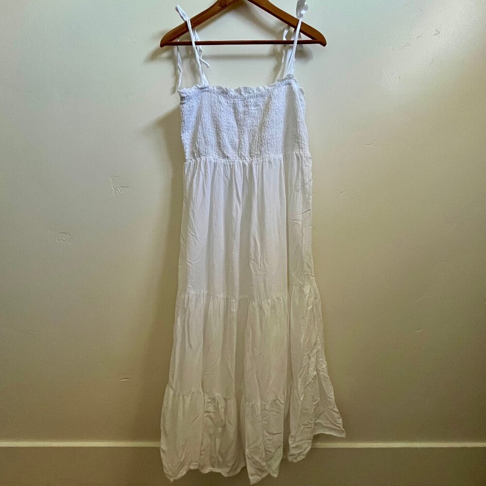 Gap Smocked Maxi Dress